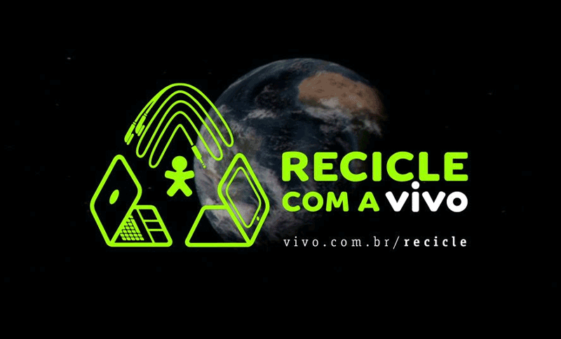 Vivo cria movimento para recolher resíduos eletrônicos
