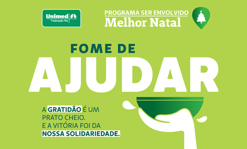 Ação de voluntariado movimento Sistema Unimed fluminense