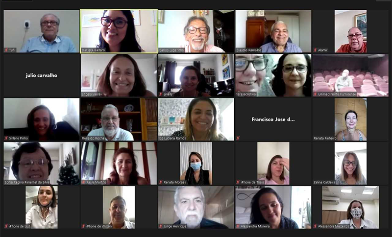 Colégio de Auditores realiza reunião digital