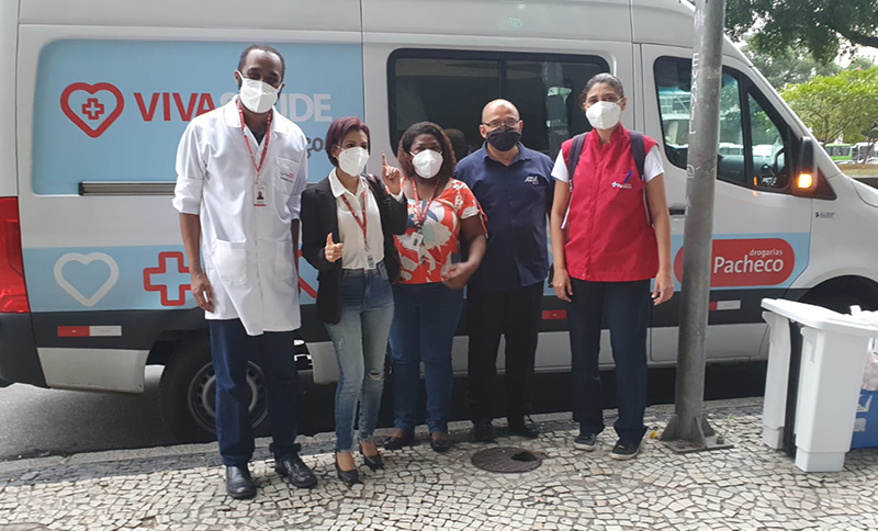 Federação vacina colaboradores contra H1N1 e variantes gripais