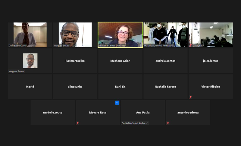 Singulares realizam ginástica laboral promovida pela Federação