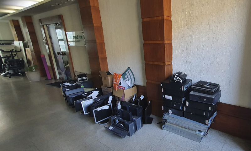 Federação doa produtos recicláveis à cooperativa de catadores