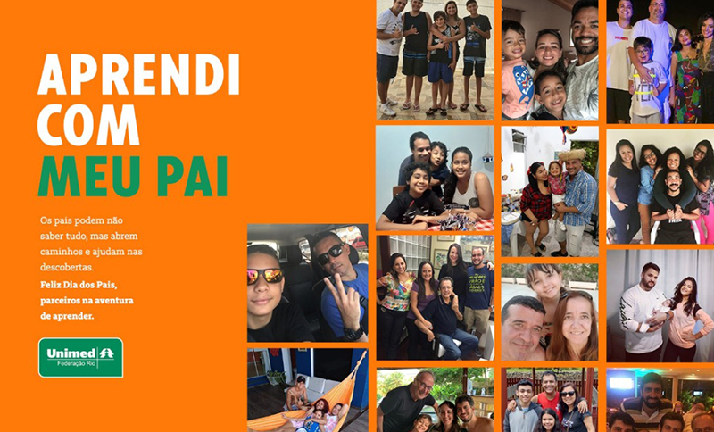 Dia dos Pais é celebrado com vídeo de homenagem