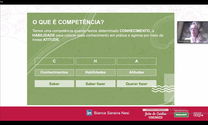 Federação dá continuidade à disseminação das competências do Jeito de Cuidar