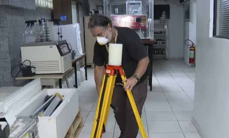 Aparelho brasileiro ajuda a detectar coronavírus no ar