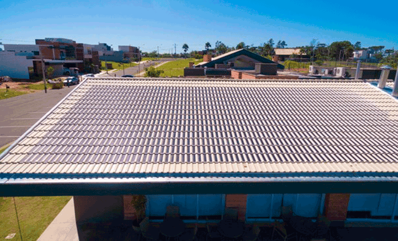 Brasil desenvolve sua primeira telha de concreto que capta energia solar