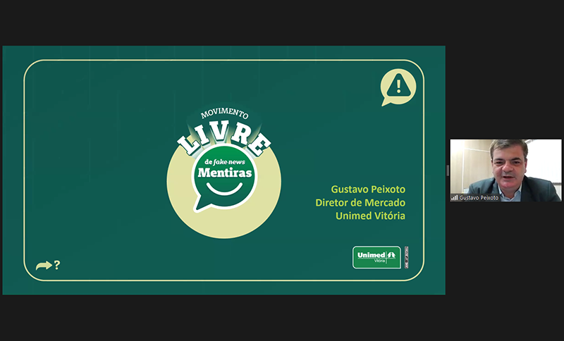 Live – Livre de Mentiras envolve colaboradores do Sistema Unimed fluminense