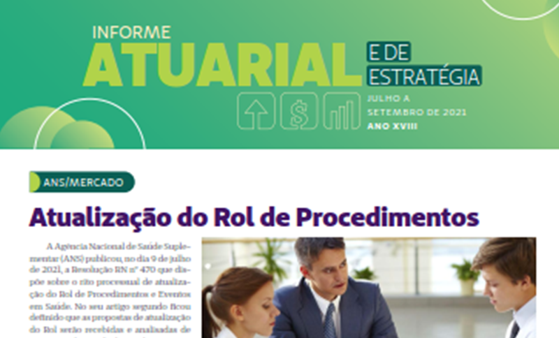 Informe Atuarial e de Estratégia 3º trimestre de 2021