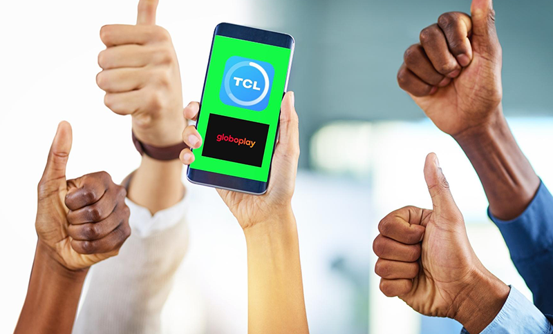 Aplicativo TCL Home oferece dois meses gratuitos no GlobloPlay aos novos usuários