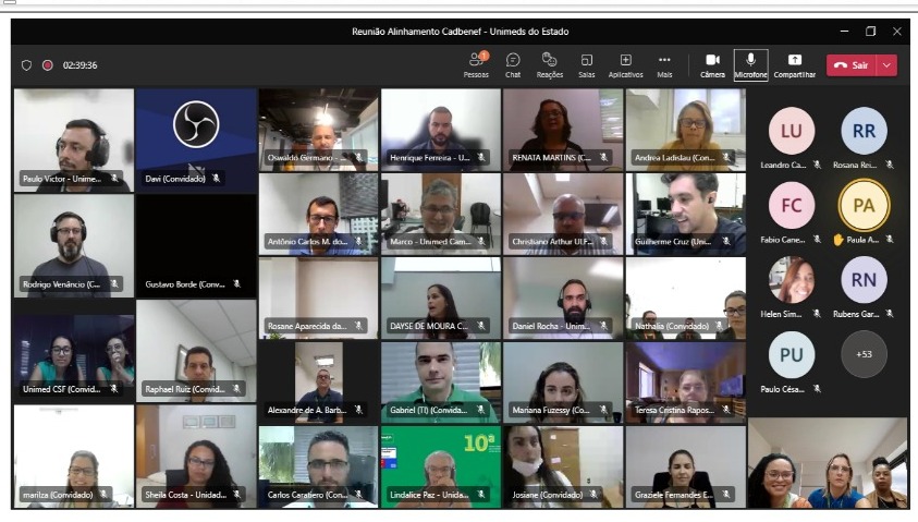 Intercâmbio faz encontro do novo Processo de Gestão de Beneficiários 