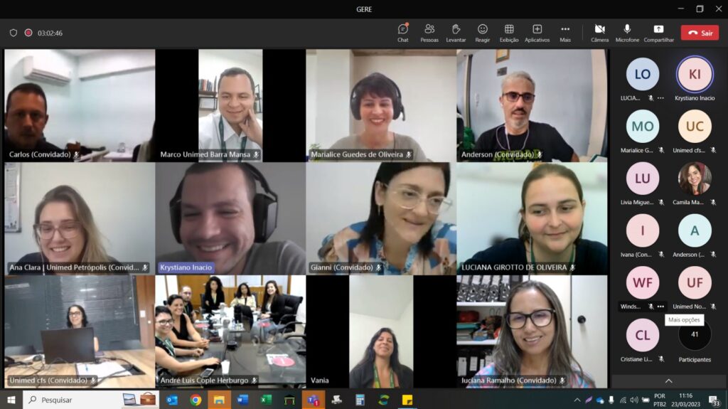 Encontro do GERE apresenta novo sistema de gestão para tratativas de ressarcimento ao SUS