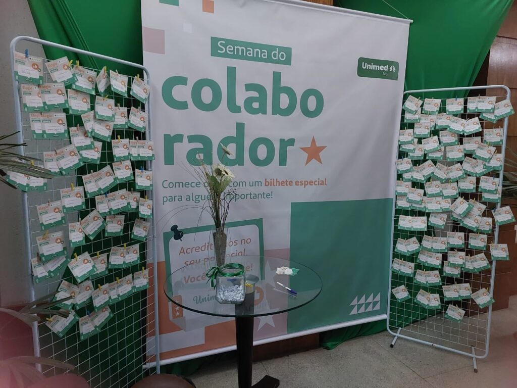 Semana do Colaborador: Ação ‘Corrente do Bem’ incentiva o envio de bilhetes especiais entre equipes 