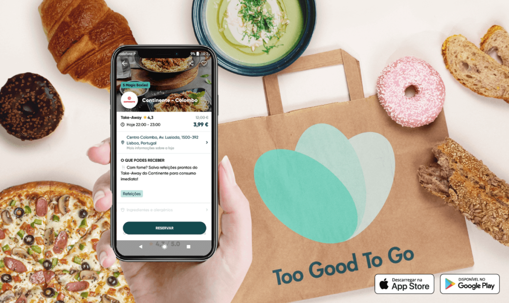 Aplicativo permite que você compre sobras de comida dos seus restaurantes favoritos 