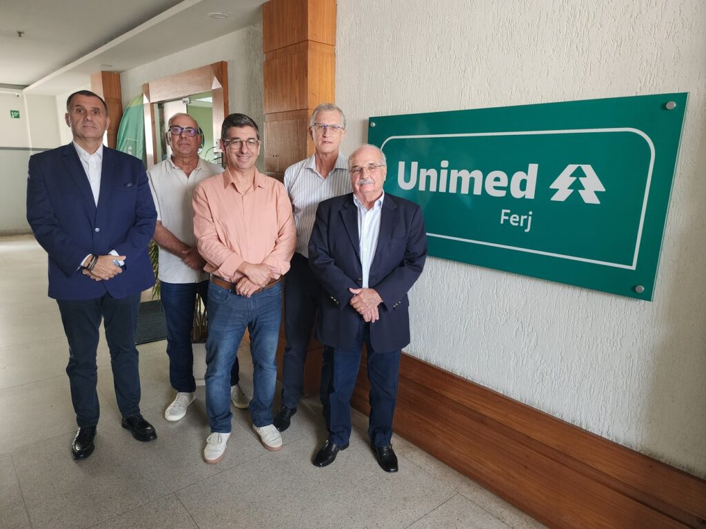 Presidente da Unimed do Brasil visita a nossa sede 