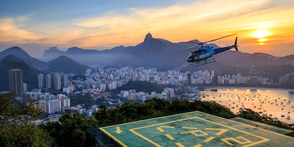 Passeio de helicóptero no Rio: outro ângulo da cidade maravilhosa 